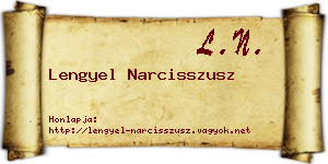 Lengyel Narcisszusz névjegykártya